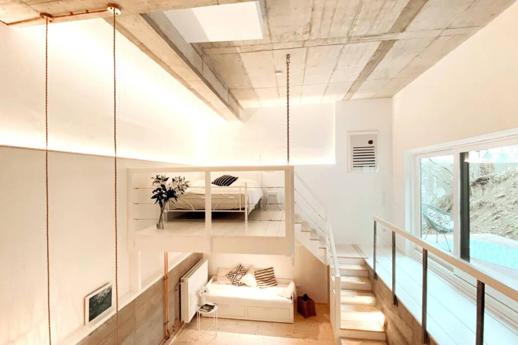 Pool-Loft: Wandern, Erholen & Sauna Siebengebirge Erpel المظهر الخارجي الصورة
