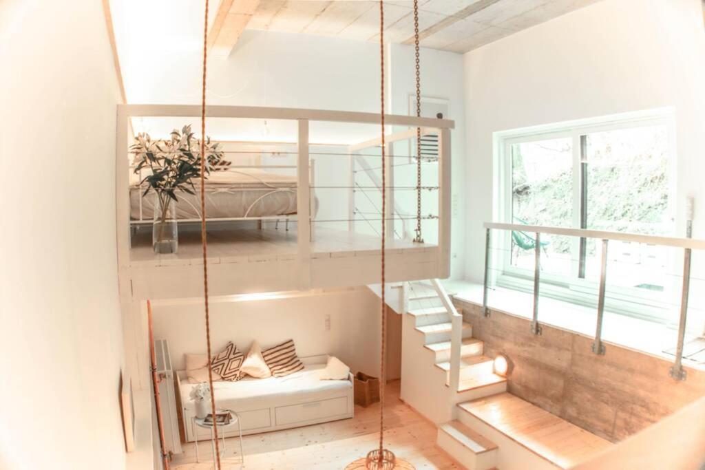 Pool-Loft: Wandern, Erholen & Sauna Siebengebirge Erpel المظهر الخارجي الصورة
